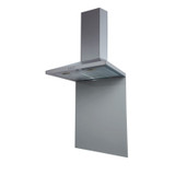 SIA SP70GY 70cm x 75cm Grey Toughened Kitchen Glass Splashback