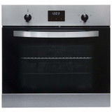 SIA SO112SS 60cm Stainless Steel Built in Digital Single Electric True Fan Oven