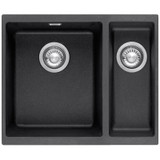 Franke SID 160 1.5 Bowl Carbon Black Tectonite Undermount Kitchen Sink And Waste Franke SID 160 1.5 Bowl Carbon Black Tectonite Undermount Kitchen Sink And Waste