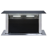 SIA DD60BL 60cm Black Touch Control Downdraft Cooker Hood Island Extractor Fan SIA DD60BL 60cm Black Touch Control Downdraft Cooker Hood Island Extractor Fan