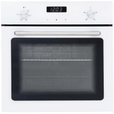 SIA SO103WH 60cm White Built In Single Electric True Fan Oven With Digital Timer