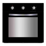 Single Electric Fan Oven In Black With Timer - SIA FSO59BL