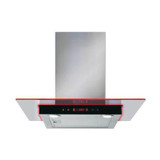 CDA EKN60SS 60cm Flat Glass Cooker Hood With Edge Lighting