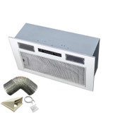 SIA UC52SI 52cm Built In Cupboard Canopy Cooker Hood Extractor Fan + 1m Ducting SIA UC52SI 52cm Built In Cupboard Canopy Cooker Hood Extractor Fan + 1m Ducting