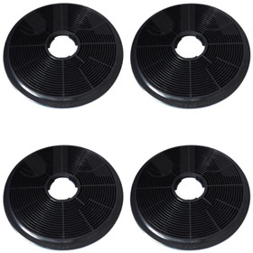 4x CO6 Carbon Re-circulation Filters for SIA Kitchen Cooker Hood Extractor Fans