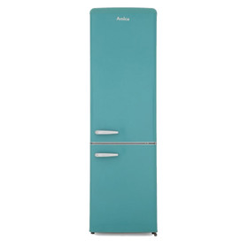 Amica FKR29653DEB 55cm Duck Egg Blue 60/40 Retro Freestanding Fridge Freezer