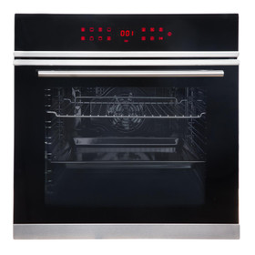 13 Function Single Electric Oven, Touch Control LED Display 76L - SIA BISO11SS