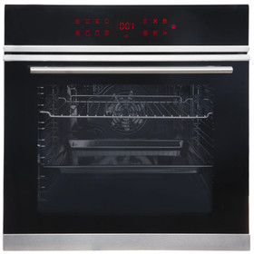 Pyrolytic Self Cleaning Single Electric Oven, 76L 13 Functions - SIA BISO12PSS