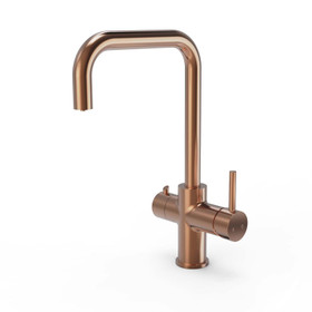 3-In-1 Hot Water Kitchen Tap With Tank & Filter, Brushed Copper - SIA HWT3CU