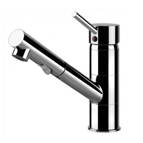 Single Lever Kitchen Mixer Tap With Pull-out Hose - Cantucci