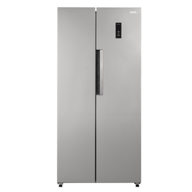 SIA American Style Fridge Freezer Silver 446 L SAFF460SI