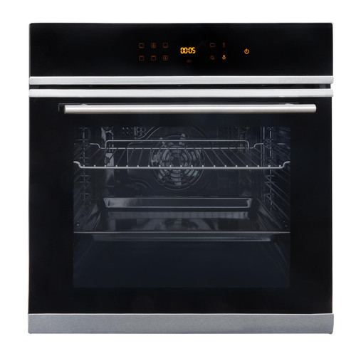 10 Function Single Electric Oven, Touch Control LED Display 76L - SIA BISO6SS