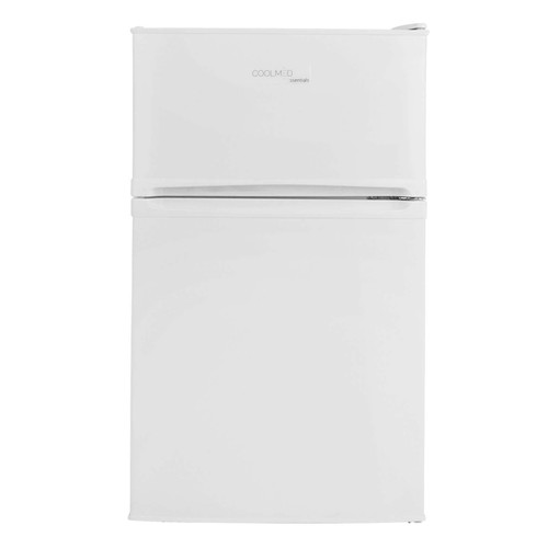 Coolmed CMST125 88L White Freestanding Under Counter 2 Door Fridge Freezer