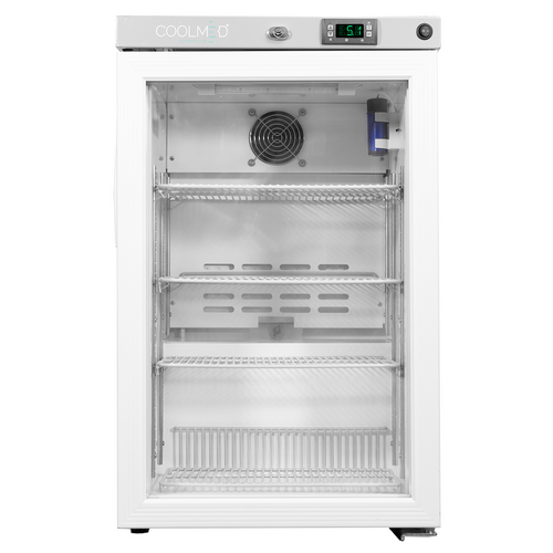 Lockable Medical Fridge, Glass Door With Digital Display & Probe - Coolmed CMG59