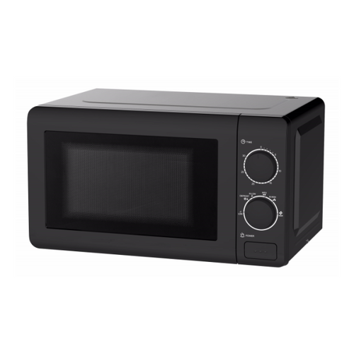 Black Microwave Oven 20L Capacity, 700W, Dial Control - Daewoo KOR6M17BLK
