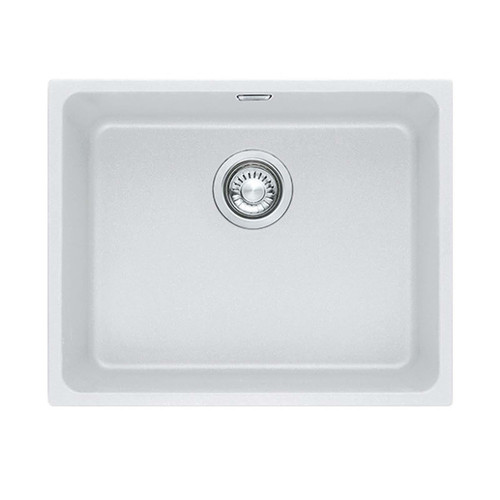 Franke 1 Bowl Polar White Undermount Kitchen Sink KBG 110-50 PW