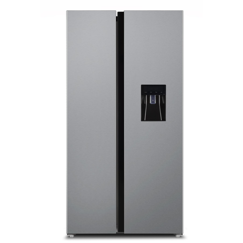 SIA 2 Door Fridge Freezer In Silver, 627L - SAFF646IX