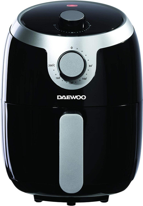 Daewoo 2L Single Pot Air Fryer Black 80 to 200°C SDA1599GE