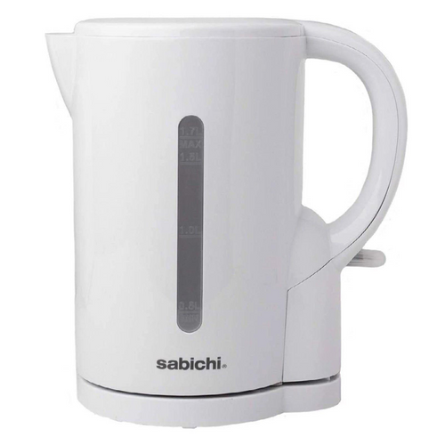 Sabichi White Gloss 1.7ltr Capacity Kettle 200709