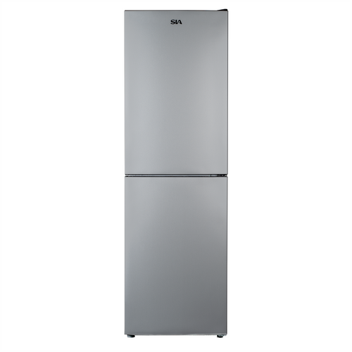 SIA SFF17654SE 50/50 Split Silver Freestanding 252L Combi Fridge Freezer