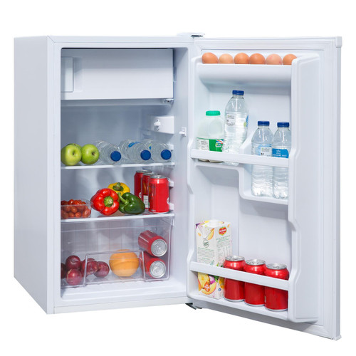 SIA LFIWH 48cm White Free Standing Under Counter Fridge With 3* Ice Box LFIWH/E