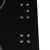 SIA CERH60BL 60cm 4 Zone Touch Control Electric Ceramic Hob In Black