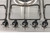 SIA 60cm Black Built Under Double Oven And 70cm 5 Burner Stainless Steel Gas Hob