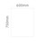 SIA SP60GY 60cm x 75cm Grey Toughened Kitchen Glass Splashback