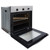 SIA SO111SS 60cm Stainless Steel Built In Single Electric True Fan Oven