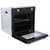 SIA SO103 60cm Black Built In Touch Control Single Electric True Fan Oven