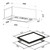 SIA 30cm Domino Stainless Steel 2 Burner Gas Hob And 52cm Canopy Cooker Hood Fan