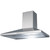 SIA 60cm Stainless Steel Single Oven, 4 Zone Induction Hob & Chimney Cooker Hood