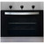 SIA 60cm Stainless Steel Single Oven, 4 Zone Induction Hob & Cooker Hood Visor
