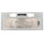 SIA 70cm Under Cupboard Canopy Built In Cooker Hood Extractor Fan + 3m Ducting