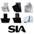 4 x SIA2 Genuine Carbon Re-circulation Filter For SIA Cooker Hood Extractor Fans