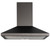 SIA CHL60BL 60cm Chimney Cooker Hood Extractor Fan In Black And Carbon Filter
