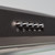 SIA VSR60BL 60cm Black Slim Visor Cooker Hood & Toughened Glass Splashback