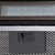 SIA 70cm Black Angled Cooker Hood Extractor Fan & Toughened Glass Splashback