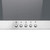 SIA 70cm Stainless Steel Chimney Cooker Hood & Grey Toughened Glass Splashback