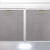 SIA 70cm Stainless Steel Chimney Cooker Hood & Grey Toughened Glass Splashback