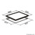 SIA 60cm Stainless Steel Double Built Under Fan Oven & 70cm 5 Burner Gas Hob