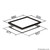 SIA 60cm Stainless Steel Double Built Under Fan Oven & 5 Burner 70cm Hob