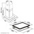 SIA 60cm Stainless Steel Digital Single Oven, 13A Induction Hob & Curved Hood