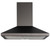 SIA 70cm 5 Burner Gas On Glass Hob With Cast Iron Supports & Chimney Cooker Hood