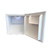 49L White Mini Tabletop Fridge, Beer & Drink Cooler With Lock - CoolMed CMST50