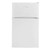 Coolmed CMST125 88L White Freestanding Under Counter 2 Door Fridge Freezer
