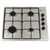 White Knight 60cm Gas Hob, 4 Burners, Stainless Steel Finish - DAWKHBIG60-I-P