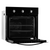 Single Electric Fan Oven In Black With Timer - SIA FSO59BL