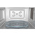 20L White Microwave, Freestanding, 700W - SIA FAM21WH