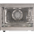 FCM25SI SIA Freestanding Microwave Oven, 900w Silver